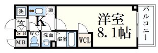 神戸駅 徒歩5分 11階の物件間取画像